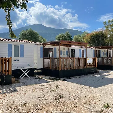 Happy Camp Mobile Homes In Camping Karavomilos Beach Sami  Extérieur photo